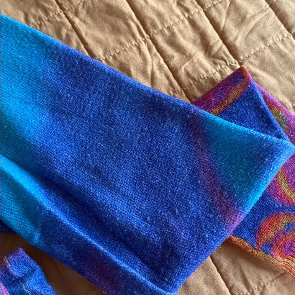 Brodie Cashmere Rainbow Lava Joggers Size M - Picture 12 of 14